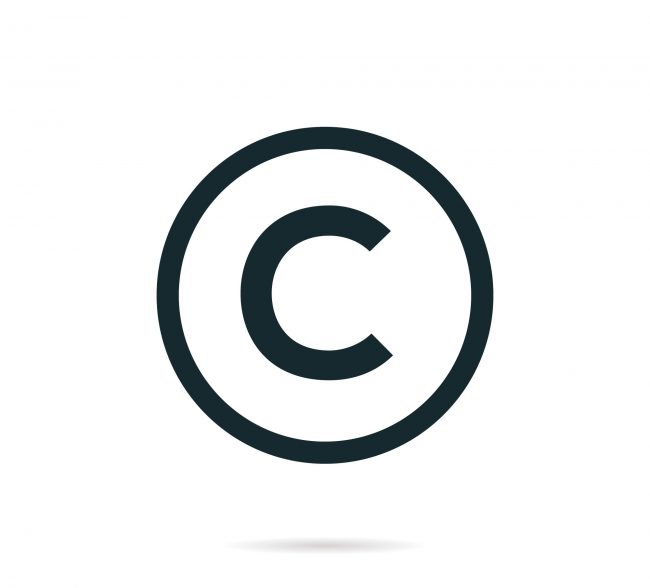 Copyright symbol.